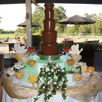 Large Chocolate Fountain